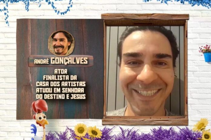 anuncio de andré gonçalves em a fazenda 15