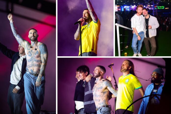 Maroon 5 se apresenta no The Town