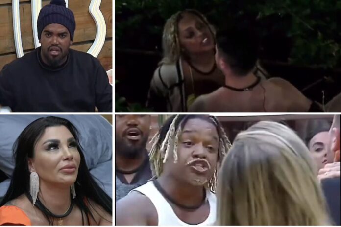 A Fazenda 15 - brigas da madrugada com Tonzão, Jenny, Cariúcha, Lucas e Laranjinha