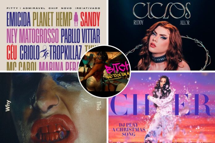Lançamentos de Sexta-feira: Pitty, Reddy, Paramore, Cleo, Cher e mais!