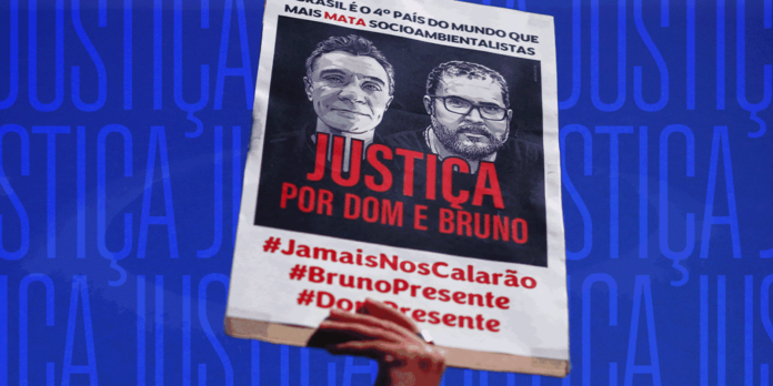 Lula faz homenagem póstuma a Bruno Pereira e Dom Phillips